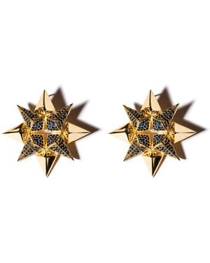 Kybele Studio Starburst Earrings - Metallic