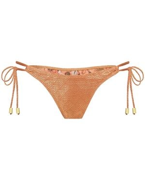 Akosha Swimwear Cairo Jet Set Bottom - Natural