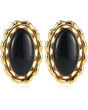 Zepplin the Label Fortuna Earrings - Black