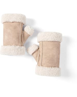 Jakke Neutrals Sandy Gloves - White