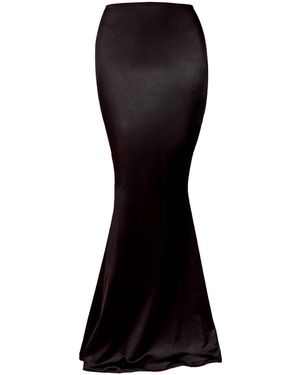 Nur Karaata Mermaid Skirt - Black