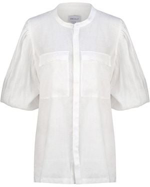 Dref Santorini Relaxed Shirt - White