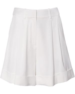 AGGI by HALEWSKI Noa Whisper Shorts - White