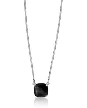 FV Jewellery La Stele Onyx Dome Necklace - Metallic