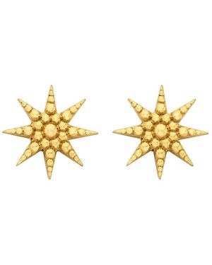 Zoe & Morgan Morning Star Stud Earrings - Metallic