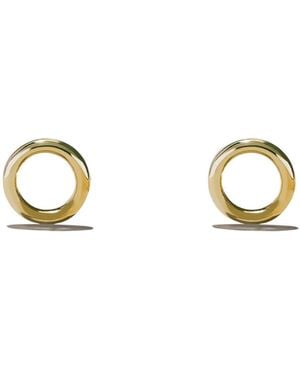 Onia Small Donut Studs - Metallic