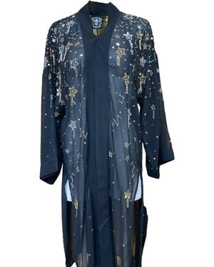 Any Old Iron Sequin Shooting Star Duster - Blue
