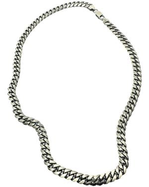 Tg-Jewellery by Tamara Gervasio Satin And Oxide Curb Chain - Metallic