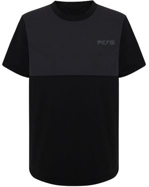 Pcfg Panelled Running Tee - Black