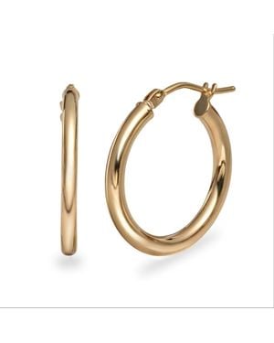 Zohreh Large Statement Hoop Earring Pair 9K - Metallic