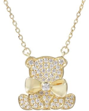 Arte Madrid Circus Bear Necklace - White