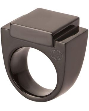 THE ROSE Bague Urbone – Sculptural Ring - Grey
