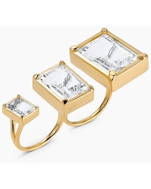 Shine Like Me Reimagined Tres Ring - Metallic
