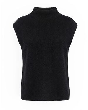 Anse Victorin Lara Silk Cashmere Pullover - Black