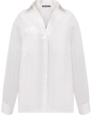 Nokaya Linen Spirit Shirt - White