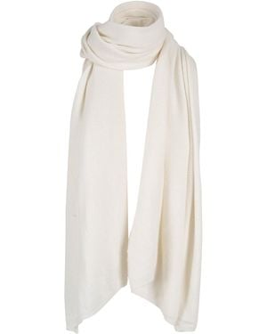 tirillm Alfie Large Cashmere Scarf- Off - White