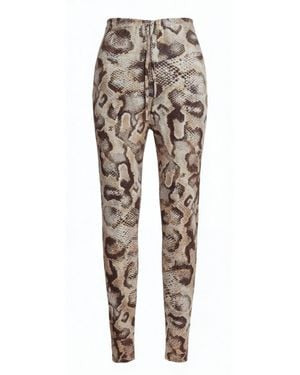 Befitnesslou Snake Animal Print Legging - Natural