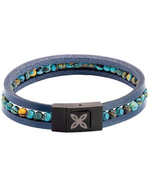 Tateossian Thompson Combinar Bracelet - Blue