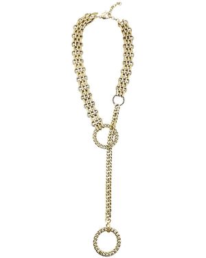 Bayemeyc Sentiero Chain Necklace - Black