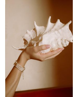 Lavani Jewels Liliana Pearls Bracelet - Natural