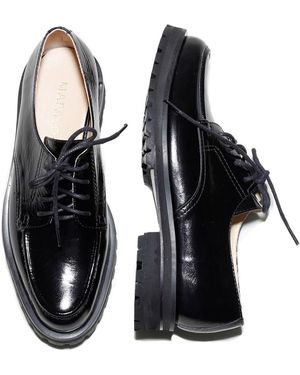 Mafalda Catarina Patent Loafer - Black