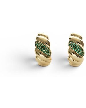 Miss Cecilia The Kensington Hoops - Green