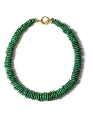 Kybele Studio Island Echo Necklace - Green