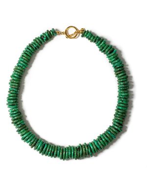 Kybele Studio Island Echo Necklace - Green
