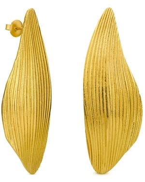 Joidart Large Golden Earrings Onaria - Yellow