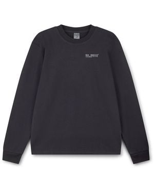 Sea_Washed Sw X Tjw Classic Long Sleeve - Blue