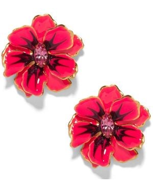 The Pink Reef Small Double Florals - Red