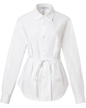 Jakke Tie Shirt - White