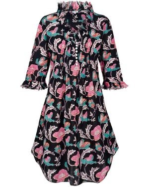 At Last Annabel Cotton Tunic - Blue