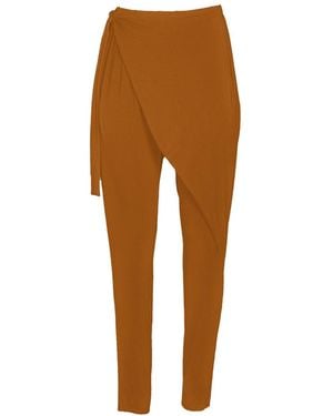 carlton jones Bamboo Wrap Pant - Brown