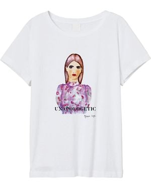 Monique Singh Unapologetic T-Shirt Priya - White