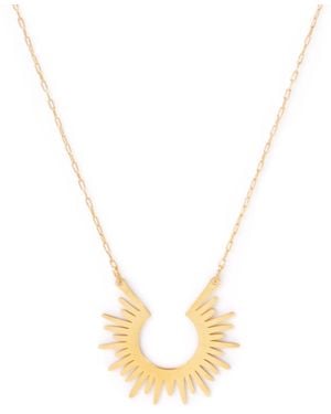 Salty Cali Sunrise Necklace Salty Babes - Metallic