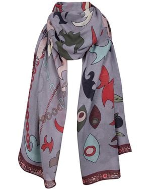 Iodes Shadow Shawl - Blue