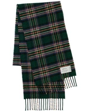 Araminta Campbell Ltd Amber Riverbank Lambswool Scarf - Green