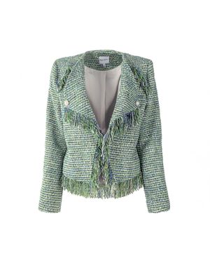 Solgo Atelier Cora Tweed Jacket - Green