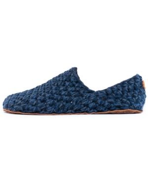 Kingdom of Wow Comfortable Wool Slippers For - Blue