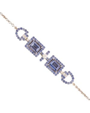 Juvetti Ciceris Bracelet Ceylon Sapphire & Diamond - Blue
