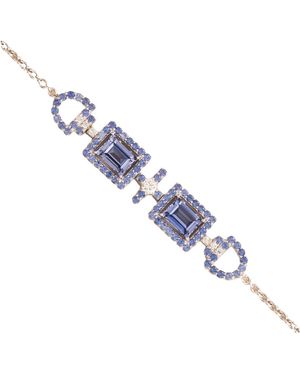 Juvetti Ciceris Bracelet Ceylon Sapphire & Diamond - Blue
