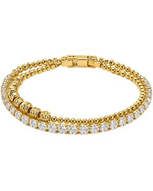 Freak Vault Aurelia Crystal Bead Bracelet - Metallic