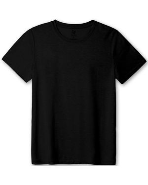 On/Off Essentials Bamboo Crew Neck Tee - Black
