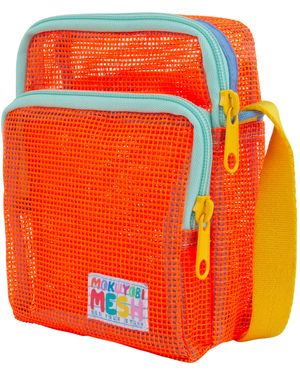 Mokuyobi Neutrals Tiger Mesh Sidekick Sling - Orange
