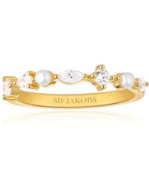 Sif Jakobs Jewellery Ring Adria - Metallic