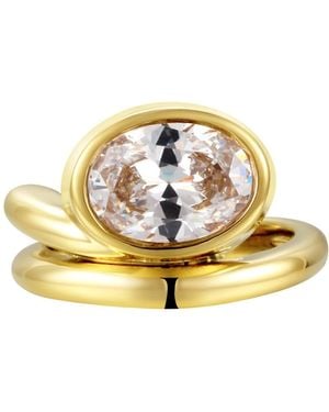 Onewildone Love You Back Ring - Metallic
