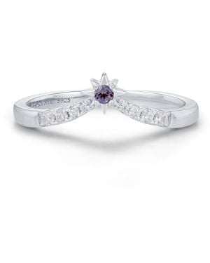 Azura Jewelry New York North Star Alexandrite Ring Vermeil - White