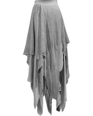 Zhenabia Neutrals Bia Skirt Light - Grey
