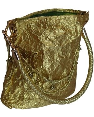 Romer Millinery Morphy Moldable Handle Bag With Bag Chain - Green